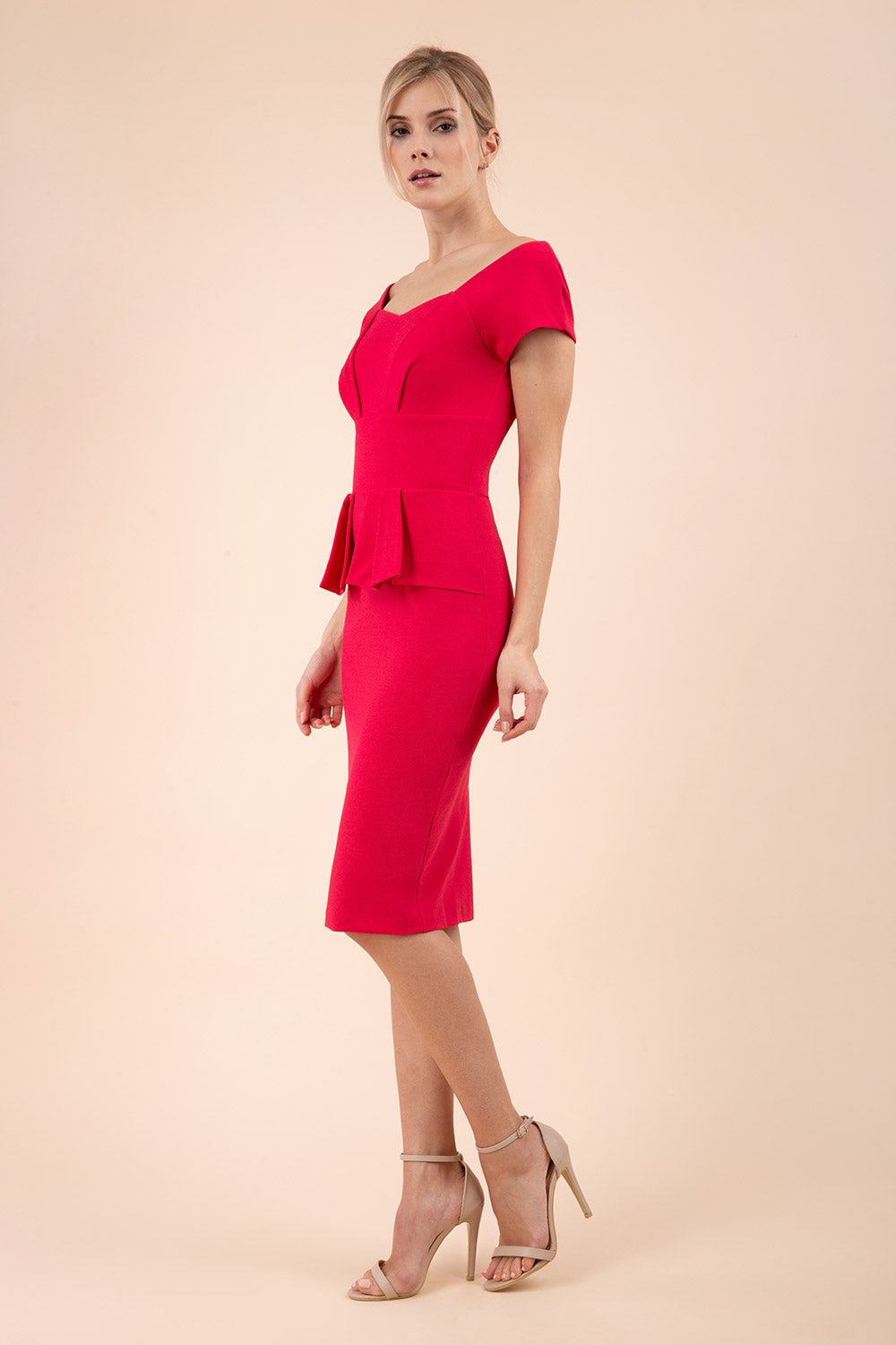 Evelyn Peplum Dress