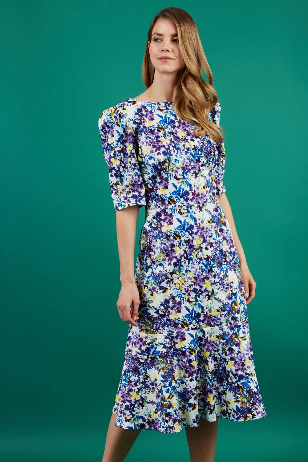 Carisbrooke Printed A-line Dress