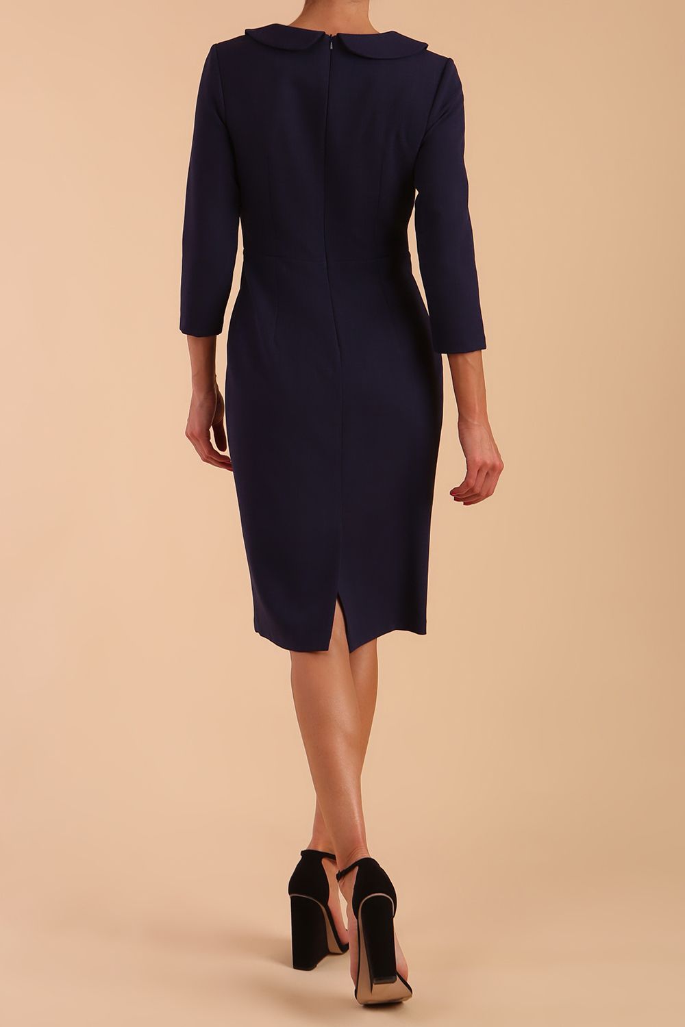 (PRE-ORDER) Helium 3/4 Sleeved Pencil Dress